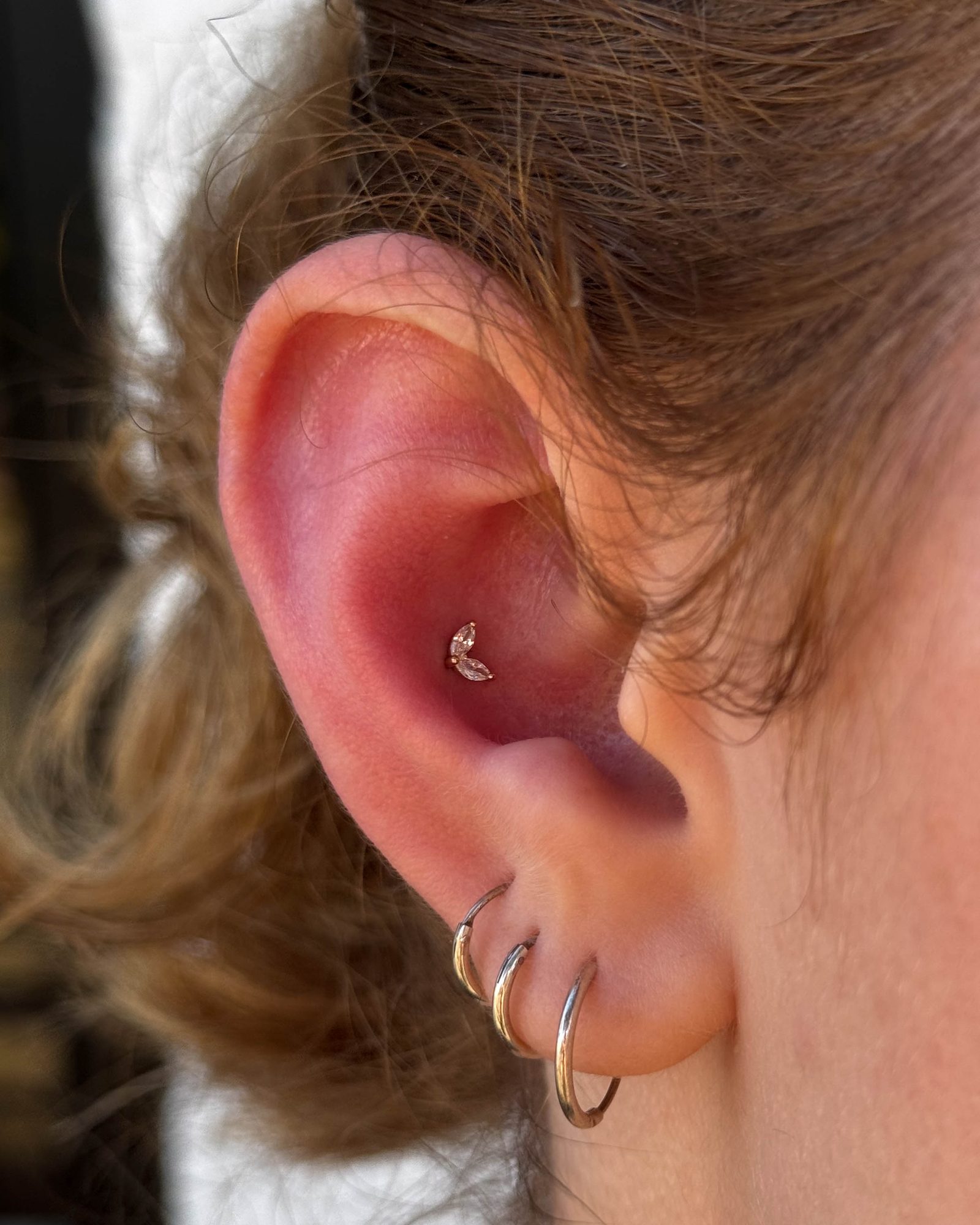 Implant-grade titanium piercing by Stab Daddy Bri, Newton MA